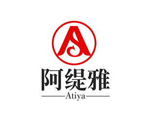 潘乐的阿缇雅Atiya瑜伽馆logo设计