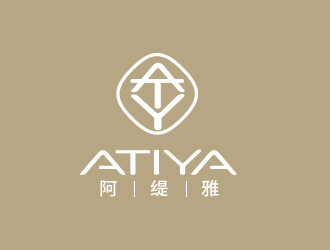 林思源的阿缇雅Atiya瑜伽馆logo设计