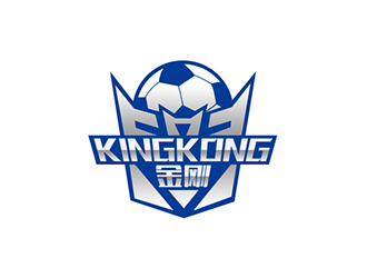 吴晓伟的青岛金刚足球俱乐部徽章logo设计logo设计