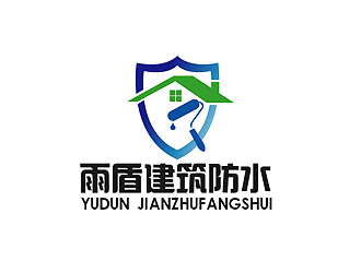 秦晓东的广西雨盾建筑防水工程有限公司logo设计
