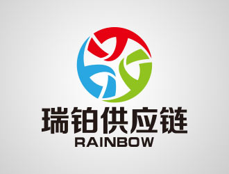向正军的广州瑞铂供应链管理有限公司logo设计