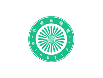 吴晓伟的忞德莱圆形餐馆图标logologo设计