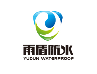 勇炎的广西雨盾建筑防水工程有限公司logo设计