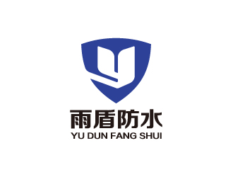 杨勇的广西雨盾建筑防水工程有限公司logo设计