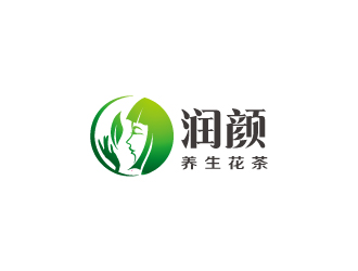 润颜字体logo设计LOGO设计 - LOGO123