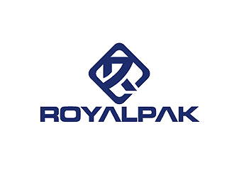 秦晓东的ROYALPAK英文标志logo设计