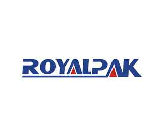 朱兵的ROYALPAK英文标志logo设计