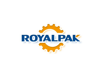 钟炬的ROYALPAK英文标志logo设计
