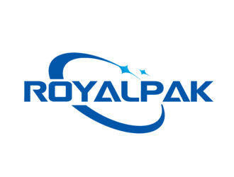 余亮亮的ROYALPAK英文标志logo设计