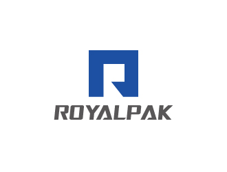 杨勇的ROYALPAK英文标志logo设计