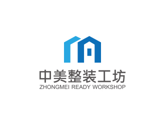 冯国辉的中美整装工坊logo设计