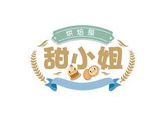 秦晓东的甜小姐烘焙屋logo设计