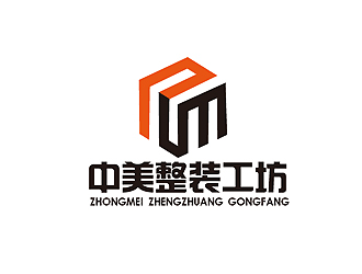秦晓东的中美整装工坊logo设计