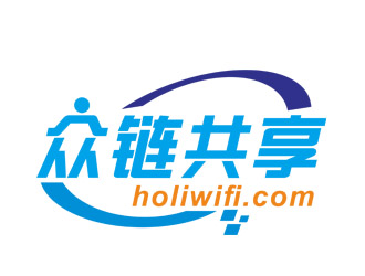 刘彩云的众链共享logo设计
