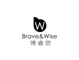 林颖颖的Brave&Wise博睿思咨询公司logologo设计