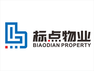 唐国强的标点物业logo设计