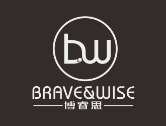 林思源的Brave&Wise博睿思咨询公司logologo设计