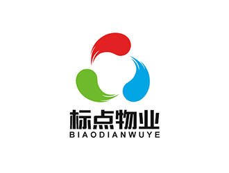 吴晓伟的标点物业logo设计