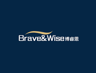 吴晓伟的Brave&Wise博睿思咨询公司logologo设计