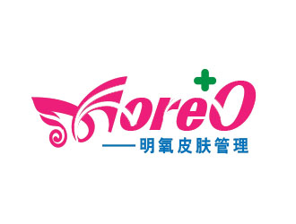 薛永辉的明氧皮肤管理logo设计
