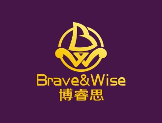 曾翼的Brave&Wise博睿思咨询公司logologo设计