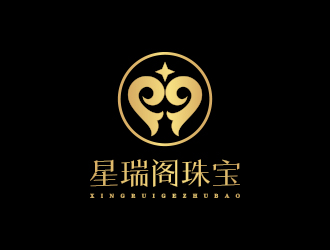 孙金泽的星瑞阁珠宝logo设计