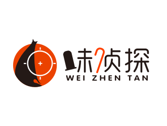 姜彦海的味侦探休闲食品商标logo设计