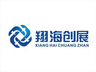 唐国强的翔海创展集团有限公司logo设计