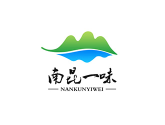吴晓伟的南昆一味 生态农场logo设计