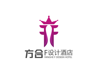 黄安悦的方合F设计酒店logo设计
