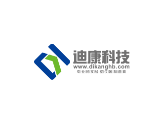 王涛的迪康科技化学仪器logo设计