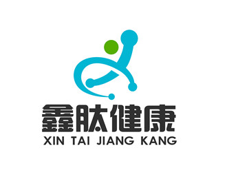 朱兵的鑫肽健康logo设计