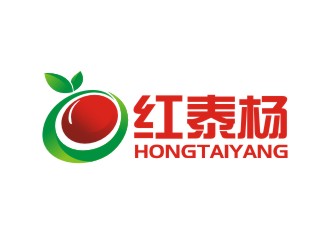 曾翼的红泰杨水果批发店铺标志logo设计