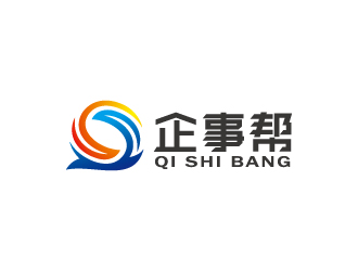 周金进的企事帮（qi shi bang）qishibang.net.cnlogo设计