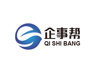 黄安悦的企事帮（qi shi bang）qishibang.net.cnlogo设计