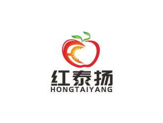 汤儒娟的红泰杨水果批发店铺标志logo设计