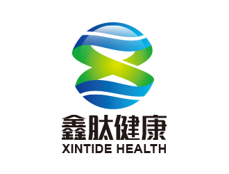 黄安悦的鑫肽健康logo设计