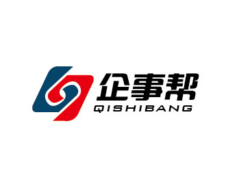 李贺的企事帮（qi shi bang）qishibang.net.cnlogo设计