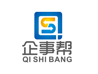 赵鹏的企事帮（qi shi bang）qishibang.net.cnlogo设计