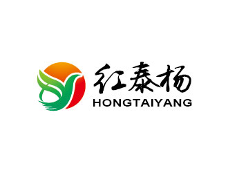 李贺的红泰杨水果批发店铺标志logo设计