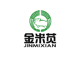 秦晓东的金米苋小猪动物卡通标志logo设计