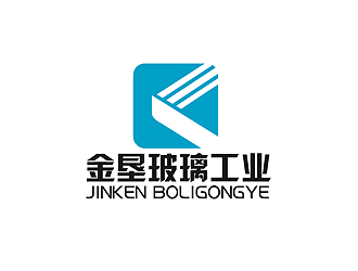 秦晓东的金垦玻璃工业双辽有限公司logo设计