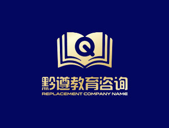 钟炬的贵州黔遵教育咨询有限公司logo设计