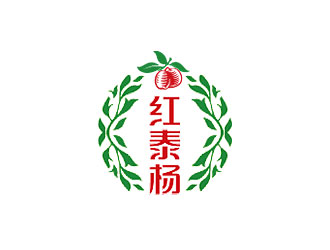 钟炬的红泰杨水果批发店铺标志logo设计