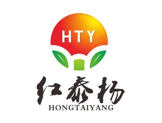 吴志超的红泰杨水果批发店铺标志logo设计