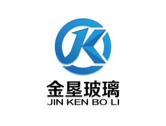 连杰的金垦玻璃工业双辽有限公司logo设计