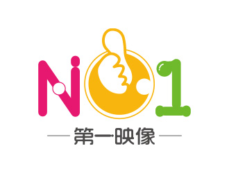 尹泽云的第一映像视觉工作室标志logo设计