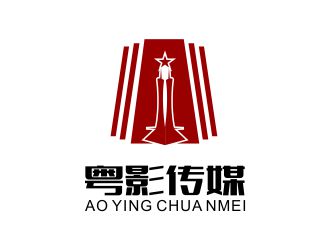 韩懂的粤影传媒有限公司标志logo设计