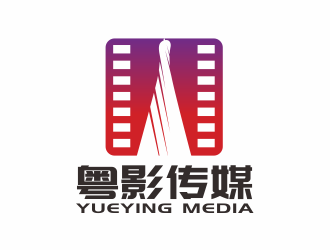 林思源的粤影传媒有限公司标志logo设计