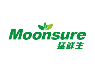 朱红娟的猛鲜生moonsurelogo设计
